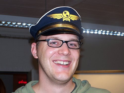 Sven Dietrich beim Blogpiloten-Interview auf dem Barcamp Berlin