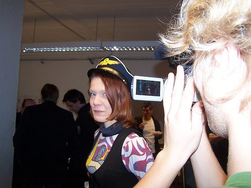 Vivian Pein beim Barcamp Berlin
