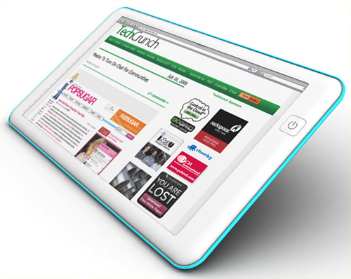 Web Tablet von Techcrunch