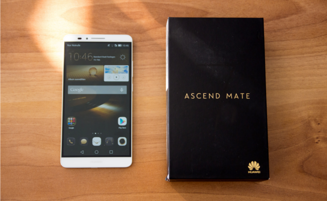 Das Huawei Ascend Mate 7 (Bild: Alexandra von Heyl/Netzpiloten, CC BY 4.0)