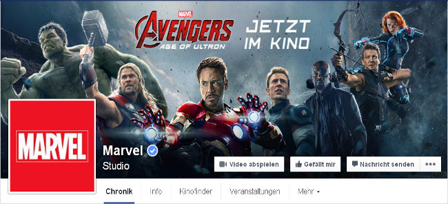Marvel 650x296 Screenshot: Facebook