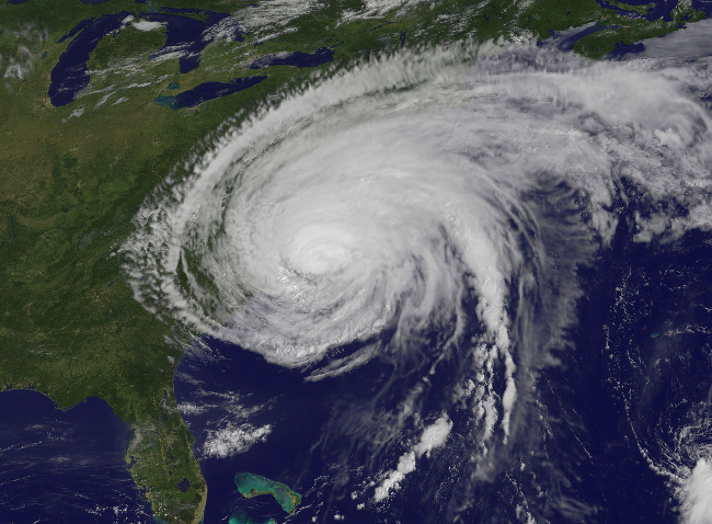 Hurricane Irene Makes Landfall in North Carolina (Image by NASA Goddard Space Flight Center [CC BY 2.0] via Flickr)