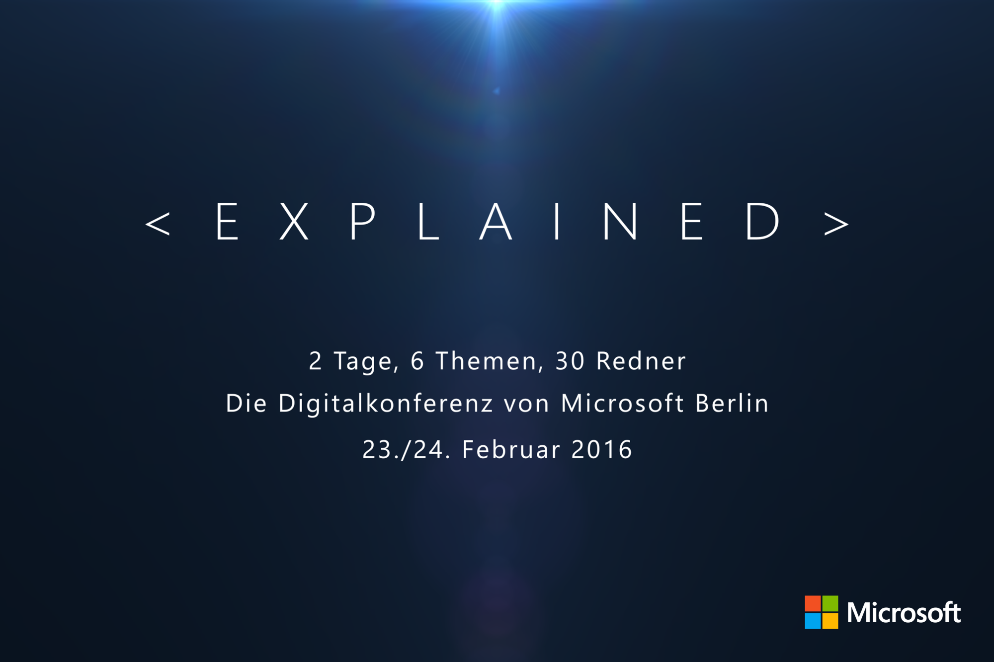 EXPLAINED von Microsoft Berlin