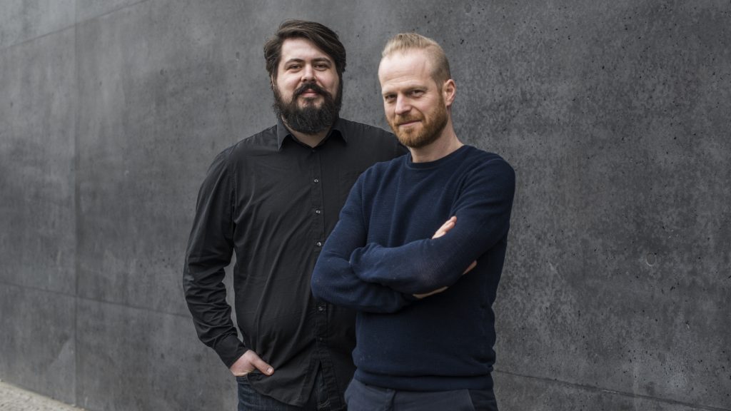 Gründer des Instituts für Neue Arbeit: Tobias Schwarz und Ansgar Oberholz (Foto: Carolin Saage)