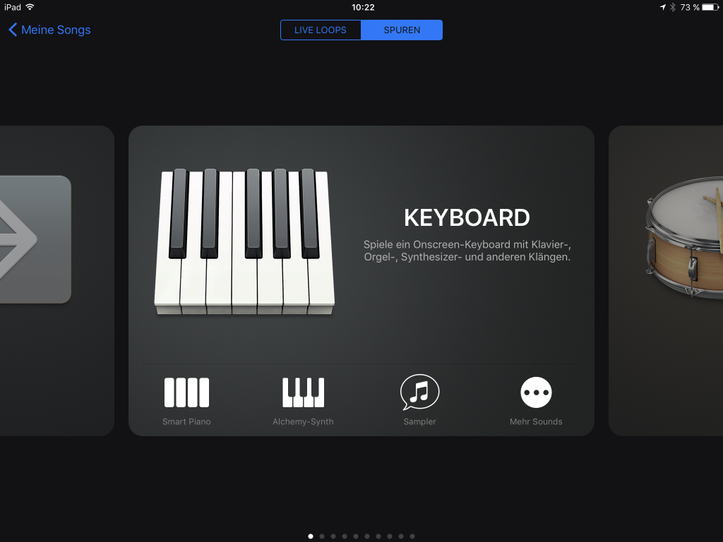 Image (adapted) keyboard-GarageBand by Apple