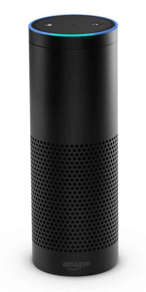 Amazon-Echo-Black (adapted) (Image by Amazon)