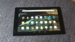 Fire HD 10 Tablet Startmenü