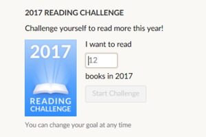 Reading Challenge (Screenshot by Jennifer Eilitz)