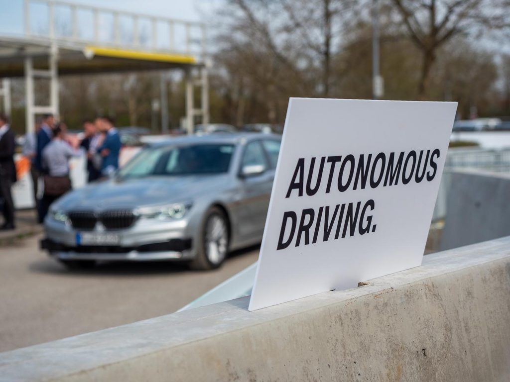 BMW 7er iNext BMW Autonomous Driving Campus