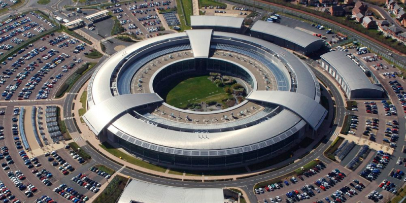 GCHQ Building at Cheltenham, Gloucestershire (adapted) (Image by Defence Images [CC BY-SA 2.0] via Flickr)