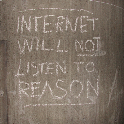 INTERNET STATEMENT (adapted) (Image by altemark [CC BY 2.0] via Flickr)