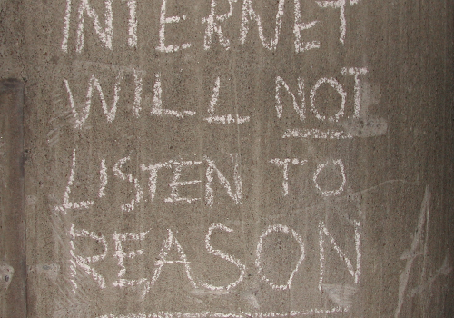 INTERNET STATEMENT (adapted) (Image by altemark [CC BY 2.0] via Flickr)