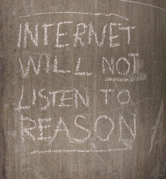 INTERNET STATEMENT (adapted) (Image by altemark [CC BY 2.0] via Flickr)