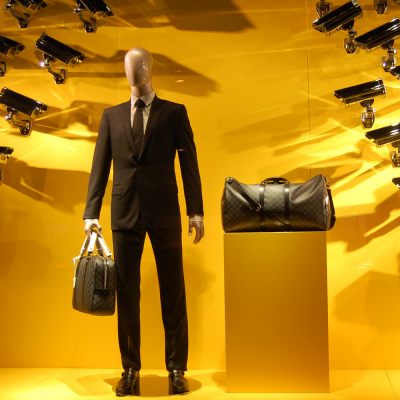 James, I think your cover's blown! (adapted) (Image by Ludovic Bertron [CC BY 2.0] via Flickr)