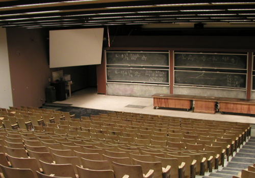Lecture Lecture (adapted) (Image by Alan Levine [CC0 Public Domain] via Flickr)
