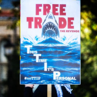 Anti-TTIP Protest 11-10-2014 - 09 (adapted) (Image by Garry Knight [CC BY 2.0] via Flickr)