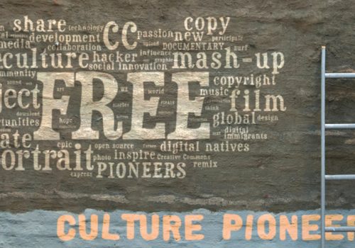 Open source free culture creative commons culture pioneers (adapted) (Image by Sweet Chili Arts [CC BY-SA 2.0] via Flickr)
