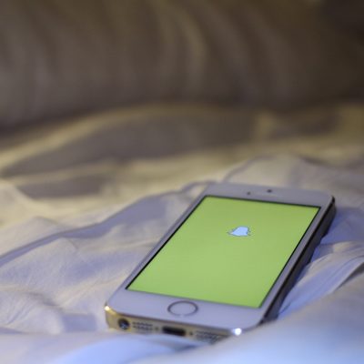 Snapchat (adapted) (Image by Maurizio Pesce [CC BY 2.0] via Flickr)