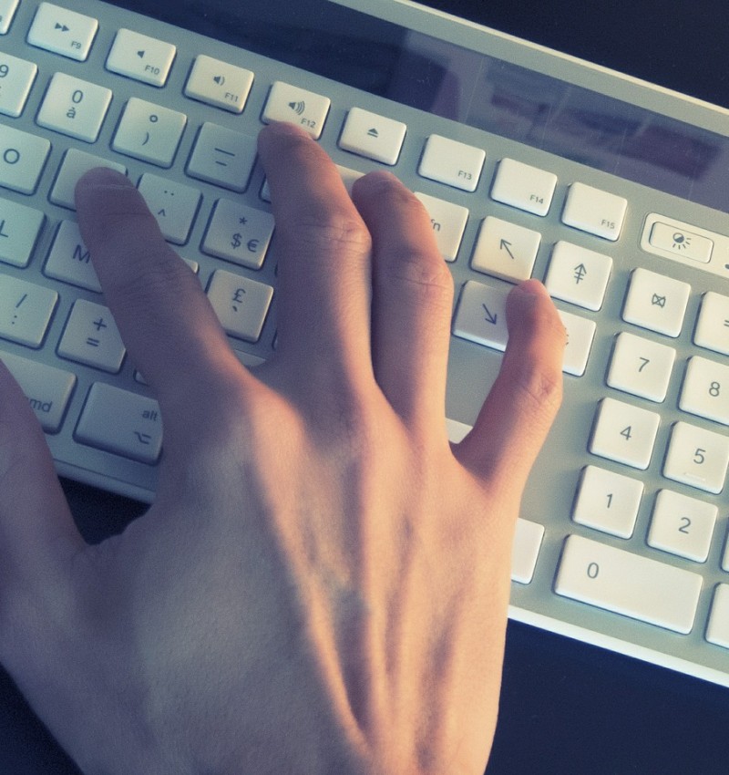 Keyboard (Image by edar [CC0 Public Domain], via Pixabay)