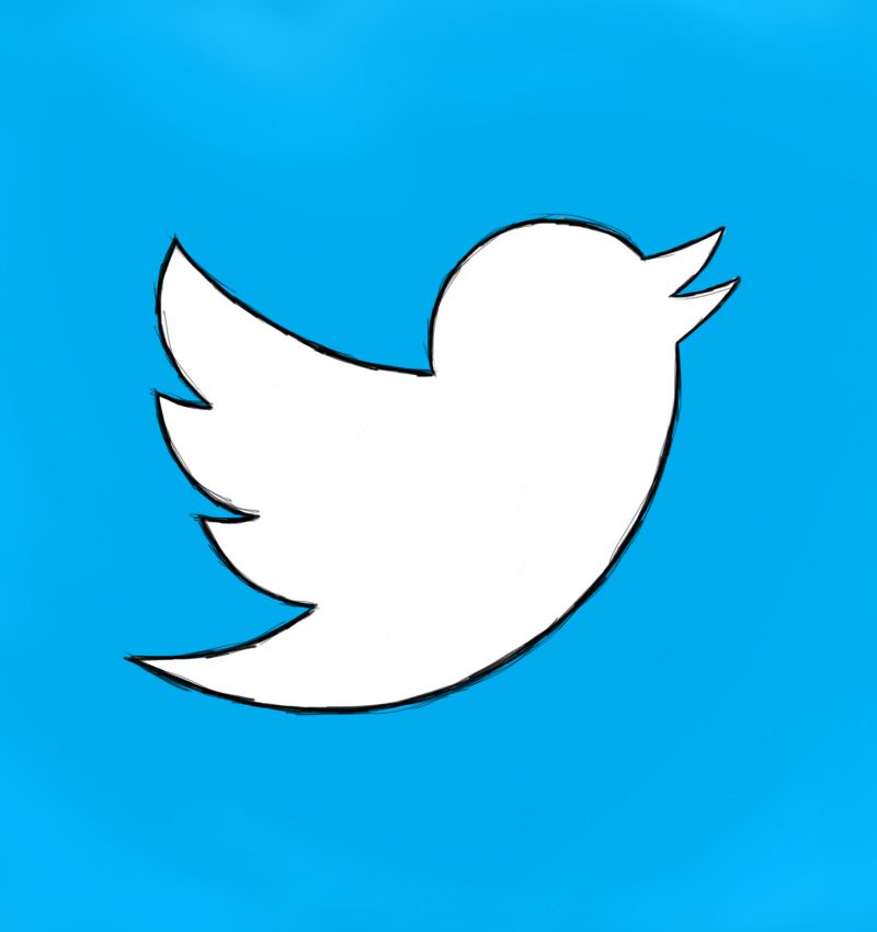 Twitter Bird Logo Sketch, New (adapted) (Image by Shawn Campbell [CC BY 2.0] via Flickr)