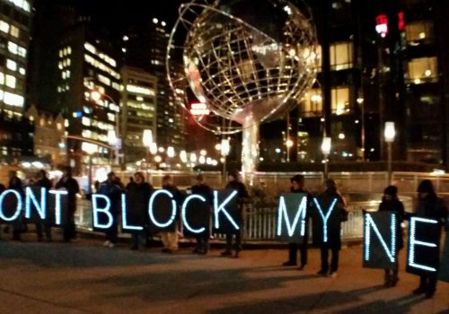 NYC Rolling Rebellion Advocates for Net Neutrality and Takes on TPP & Fast Track (adapted) (Image by Backbone Campaign [CC BY 2.0] via Flickr)