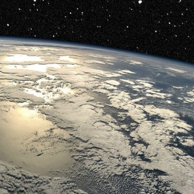 Earth Horizon (adapted) (Image by DonkeyHotey [CC BY 2.0] via flickr)