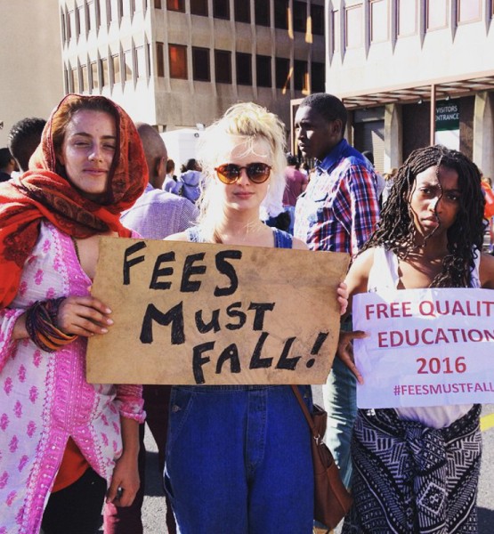 Fees must fall (Screenshot by Leanne Brady via Instagram)
