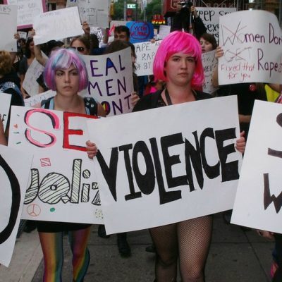 SlutWalk NYC October 2011 Shankbone 25 (adapted) (Image by David Shankbone [CC BY 2.0] via flickr)