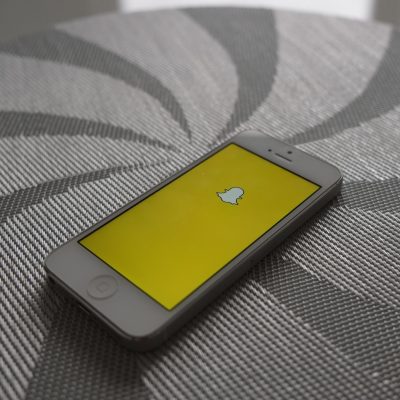Snapchat (adapted) (Image by AdamPrzezdziek [CC BY-SA 2.0] via Flickr)