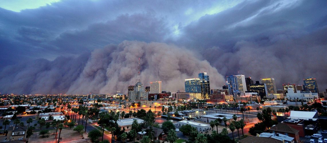 Storm Clouds Gathering (adapted) (Image by Zooey [CC BY-SA 2.0] via flickr)