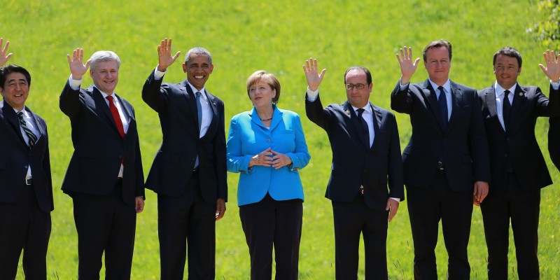 G7 Summit 2015 (Image by blu-news.org [CC BY-SA 2.0], via Wikimedia Commons)