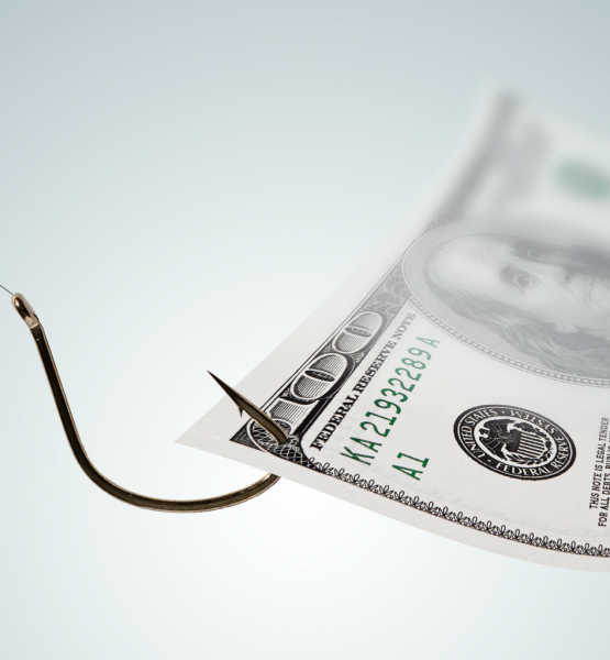 Money on a Hook (adapted) (Image by Tax Credits [CC BY 2.0] via flickr)