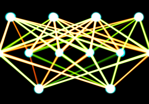 artificial neural network (Image Akritasa (CC BY-SA 4.0) via Wikimedia Commons)