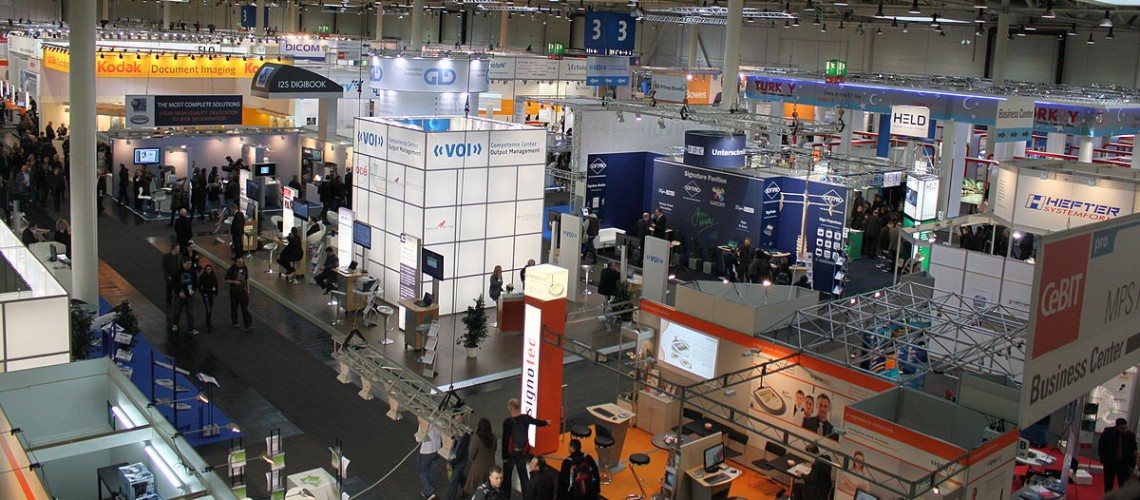 Cebit-Messehalle (Image by Bin im Garten [CC BY-SA 3.0] via Wikipedia)new