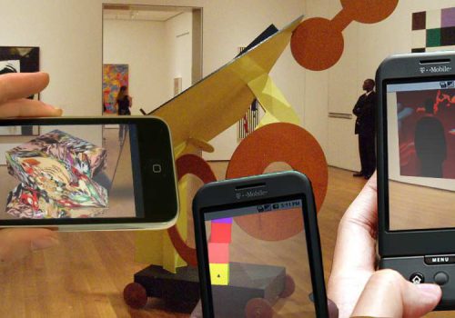 DIY Augmented Reality, MoMA NY (adapted) (Image by sndrv [CC BY 2.0] via Flickr)