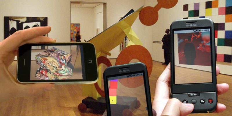 DIY Augmented Reality, MoMA NY (adapted) (Image by sndrv [CC BY 2.0] via Flickr)