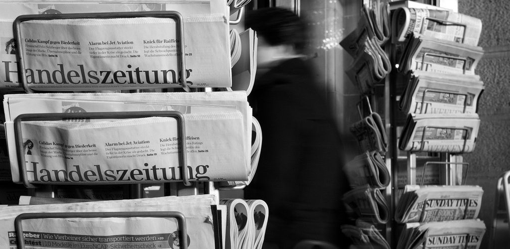 Headlines... (adapted) (Image by Thomas Leuthard [CC BY 2.0] via flickr)