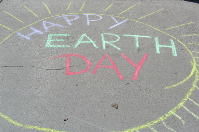 Happy Earth Day (adapted) (Image by Booker Smith [CC BY 2.0] via flickr)