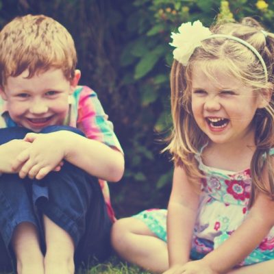 Summer Laughter (adapted) (Image by BMiz [CC BY-SA 2.0] via flickr)