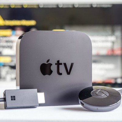 TitelbildMicrosoftWirelessDisplayAdapterAppleTV4GoogleChromecast