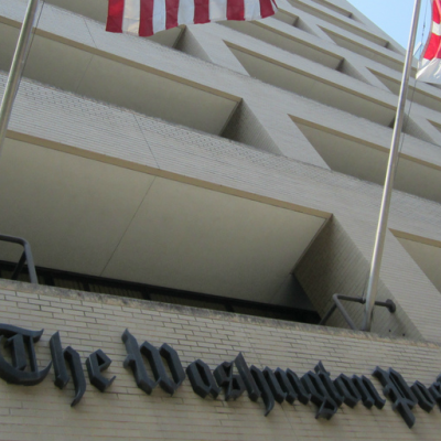 Washington, DC, June 2011 The Washington Post (adapted) (Image by Daniel X. O'Neil [CC BY 2.0] via flickr)