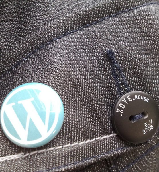 Wordpress Button Closeup (adapted) (Image by Titanas [CC BY-SA 2.0] via Flickr)