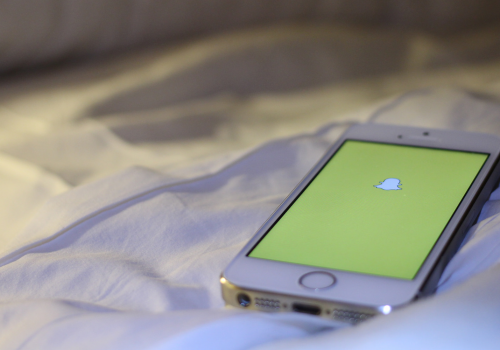 Snapchat (adapted) (Image by Maurizio Pesce [CC BY 2.0] via Flickr)