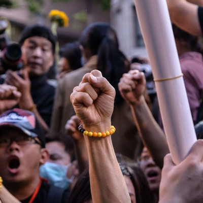 Students' mass protest Taiwan (Image by Artemas Liu [CC BY 2.0], via Wikimedia Commons