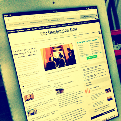 Washington Post (adapted) (Image by Esther Vargas [CC BY-SA 2.0] via Flickr)