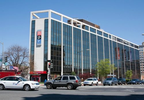 NPR Building (adapted) (Image by Cliff [CC BY 2.0] via flickr)