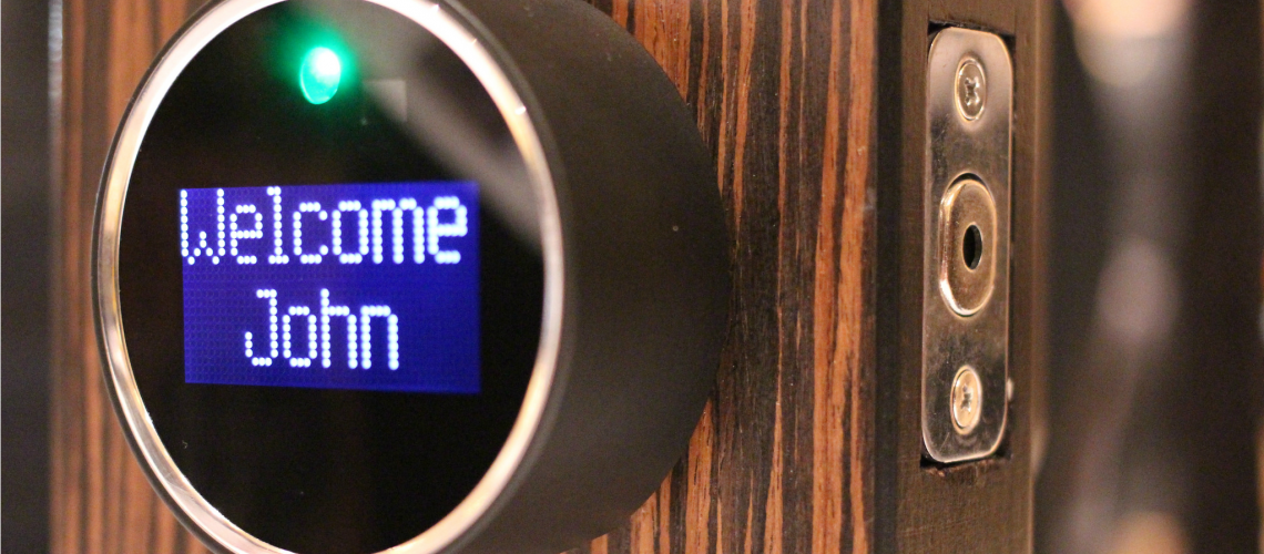 GOJI Smart Lock (adapted) (Image by Maurizio Pesce [CC BY 2.0] via flickr)
