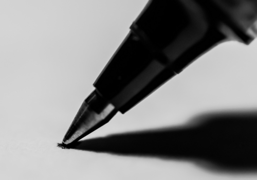 [108/366] Pen to Paper (adapted) (Image by Dwayne Bent [CC BY-SA 2.0] via Flickr)