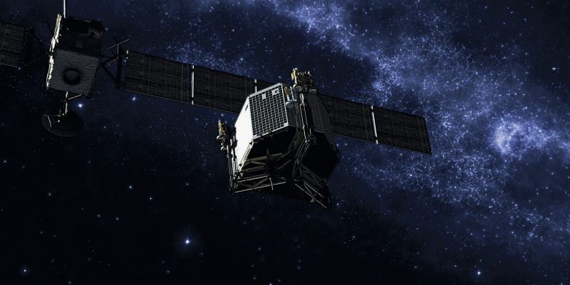 Comet landing - Kometenlandung (adapted) (Imag by DLR German Aerospace Center [CC BY 20] via flickr)