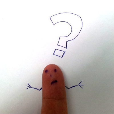 Finger face with a question (adapted) (Image by Tsahi Levent-Levi [CC BY 2.0] via Flickr)